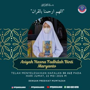 Hafidzoh 30 Juz